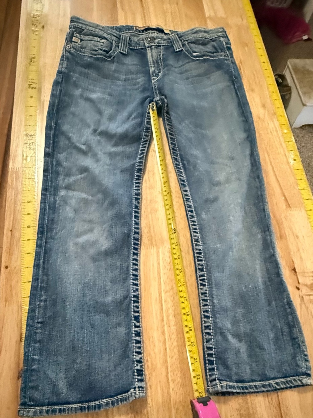 Women’s Blue Denim Jeans - Classic Straight Leg